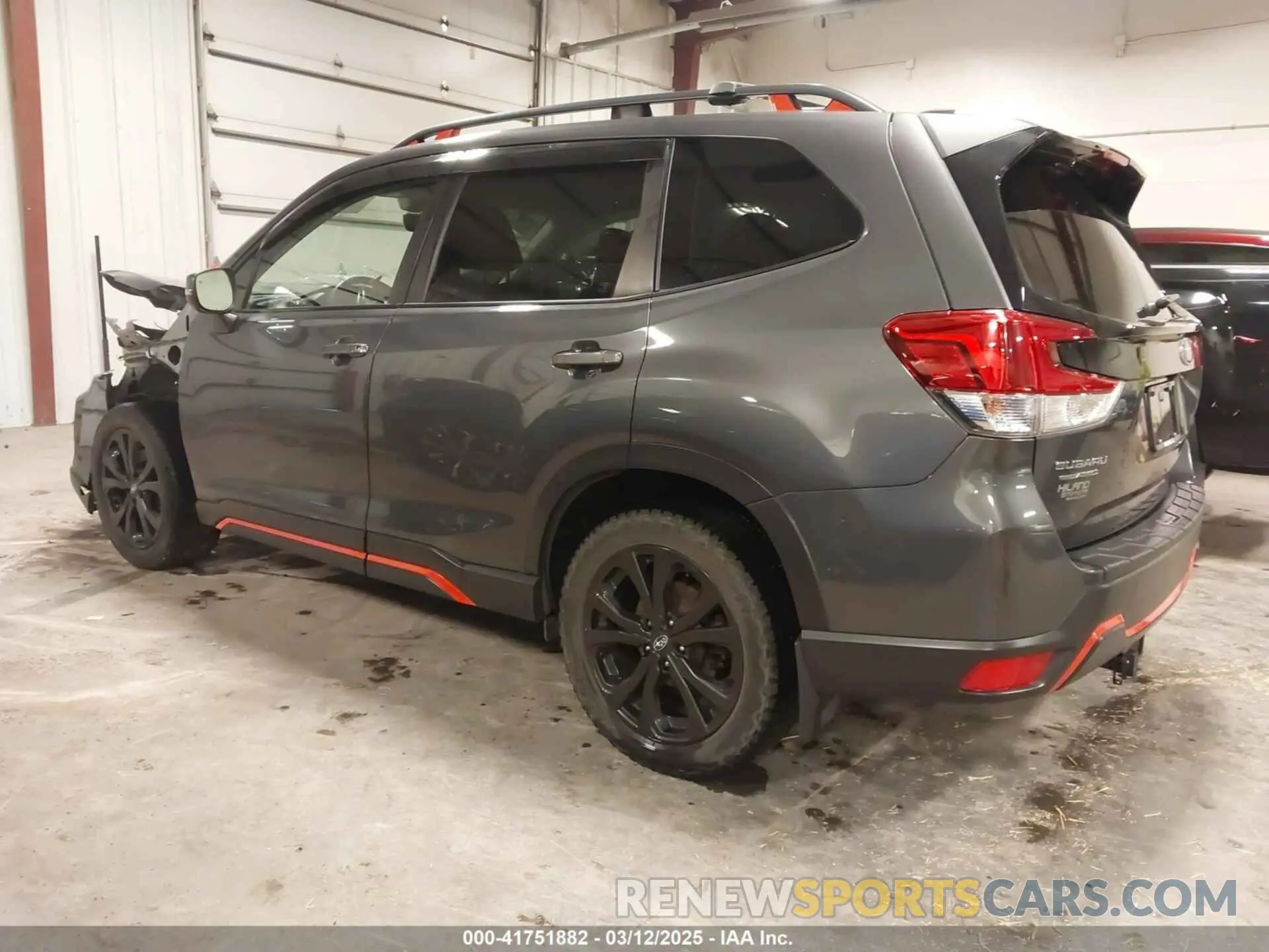 3 fotografías del automóvil dañado JF2SKALC4LH409530 SUBARU FORESTER 2020
