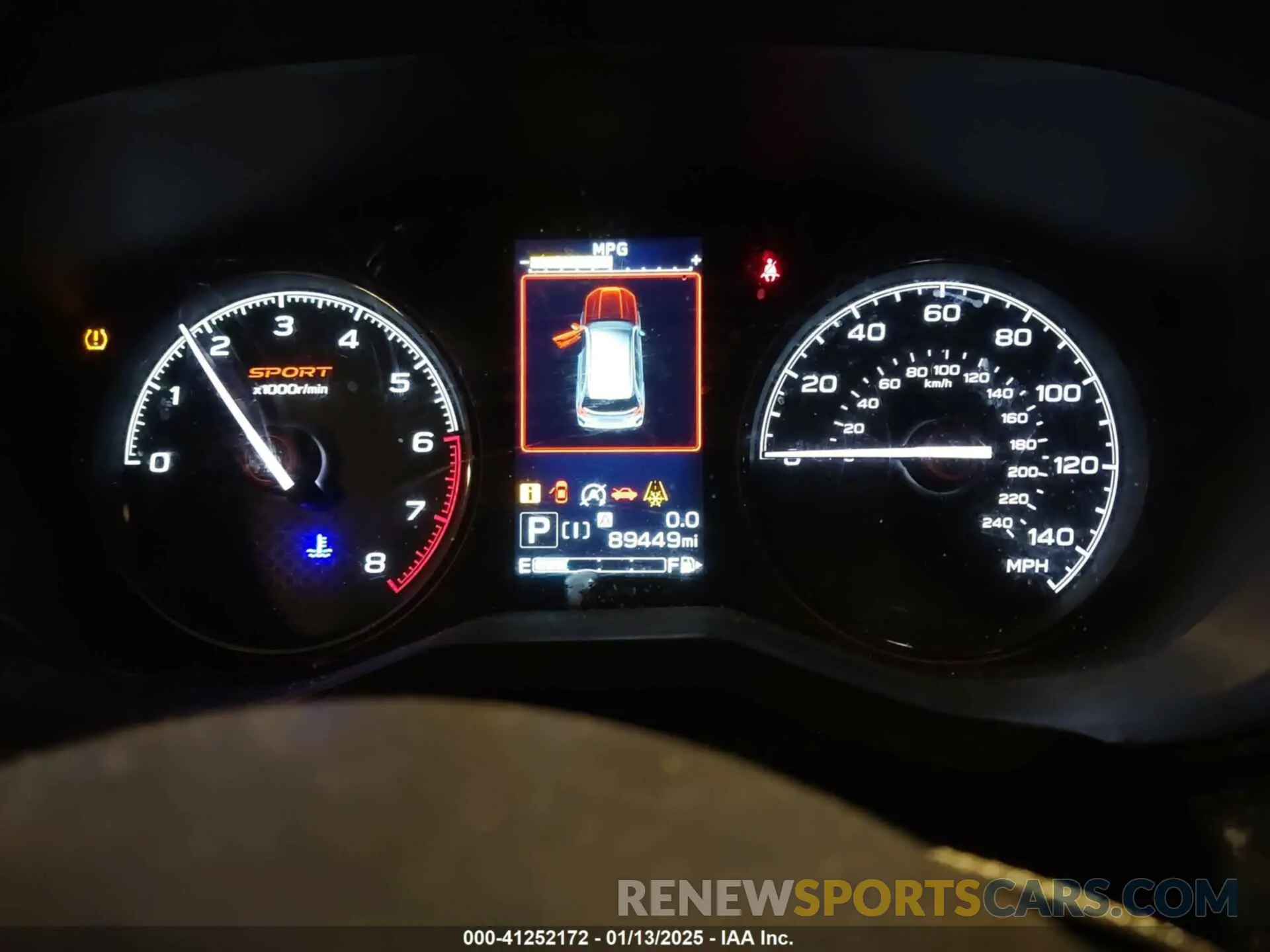 15 fotografías del automóvil dañado JF2SKALC6LH544590 SUBARU FORESTER 2020