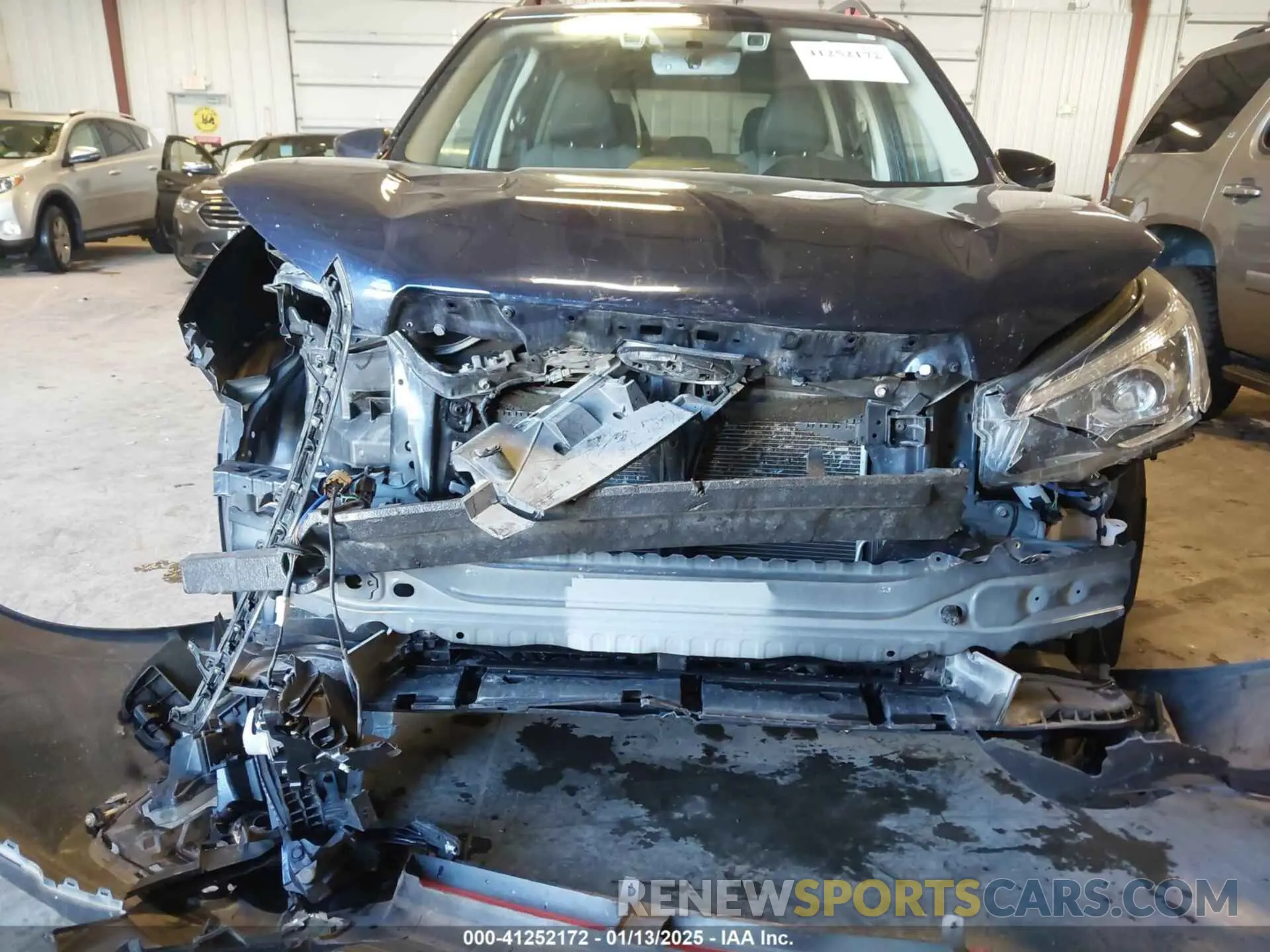 6 fotografías del automóvil dañado JF2SKALC6LH544590 SUBARU FORESTER 2020