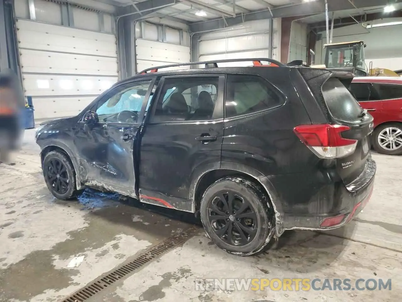 2 fotografías del automóvil dañado JF2SKALC8LH551248 SUBARU FORESTER 2020