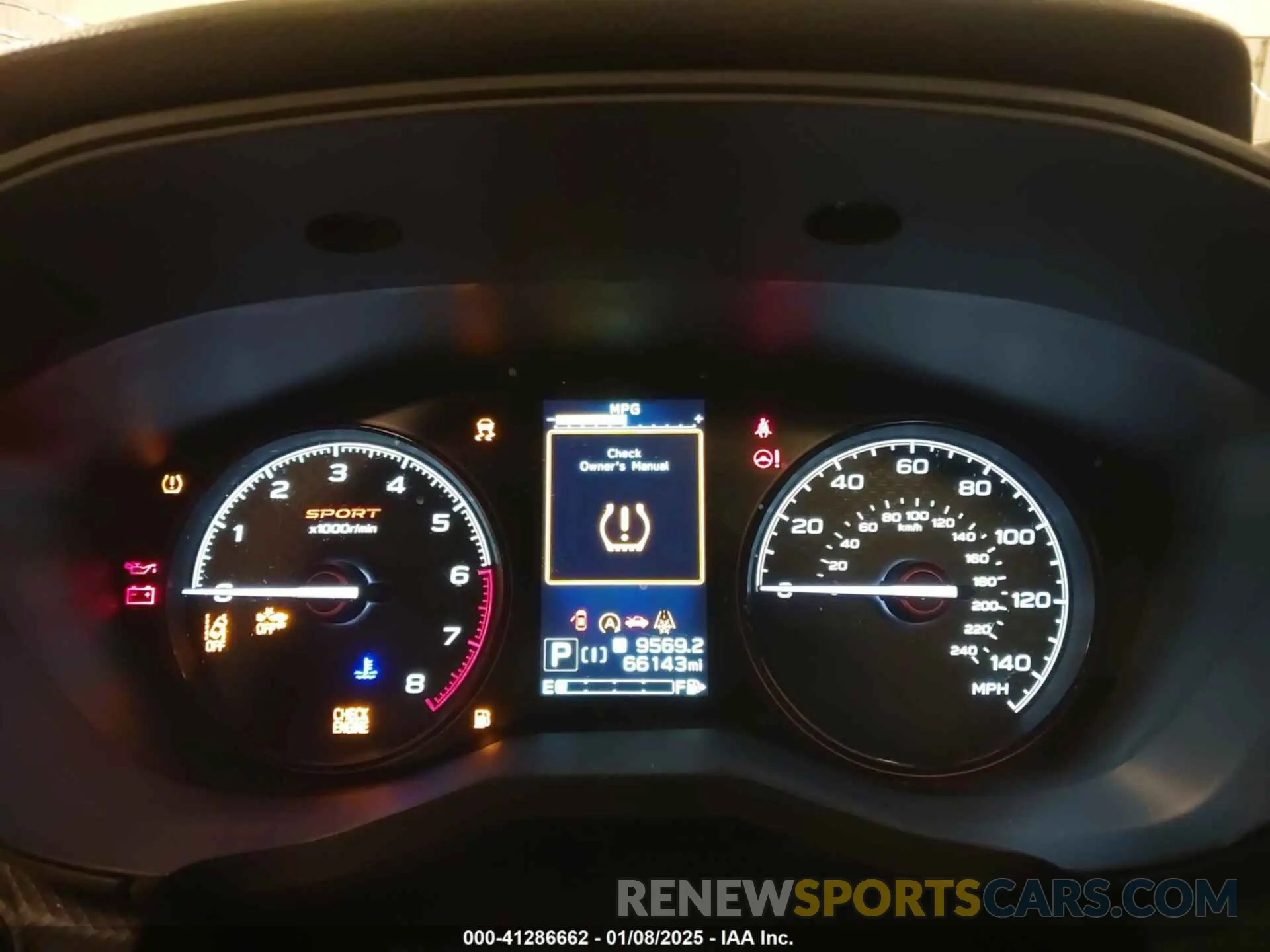 7 fotografías del automóvil dañado JF2SKALC9LH418918 SUBARU FORESTER 2020