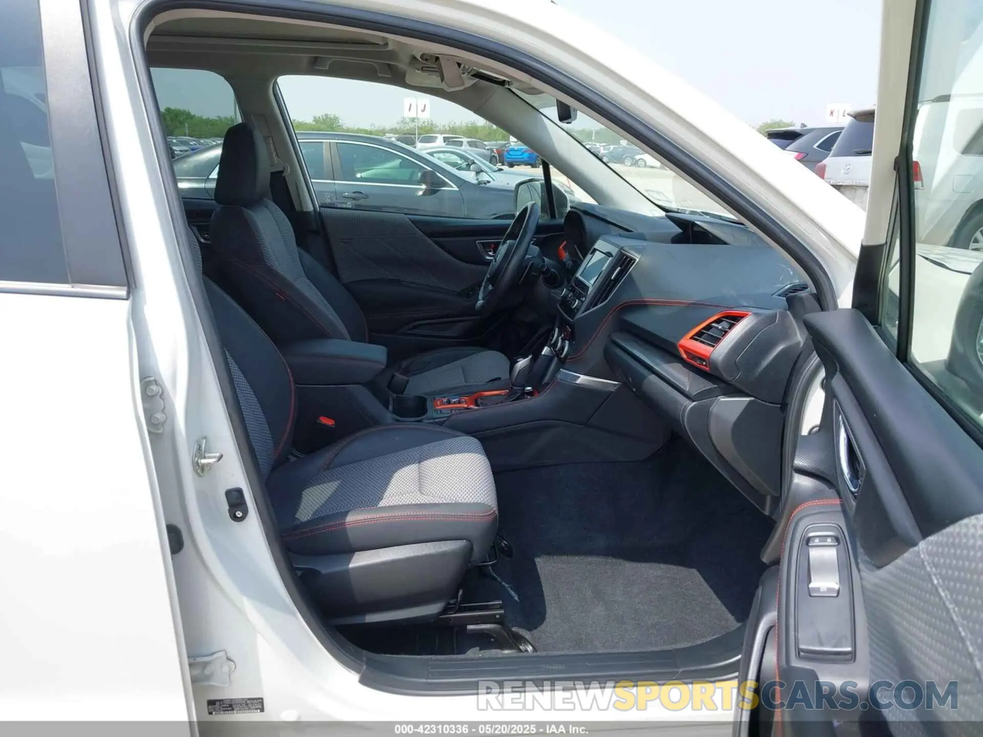 5 fotografías del automóvil dañado JF2SKALCXLH569282 SUBARU FORESTER 2020