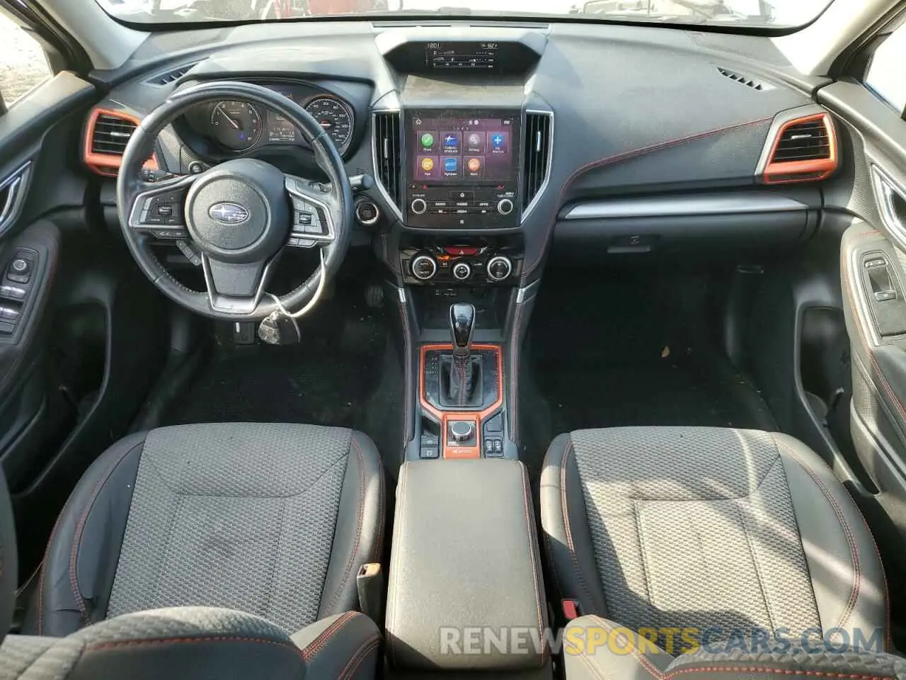 8 fotografías del automóvil dañado JF2SKAMC0LH455242 SUBARU FORESTER 2020