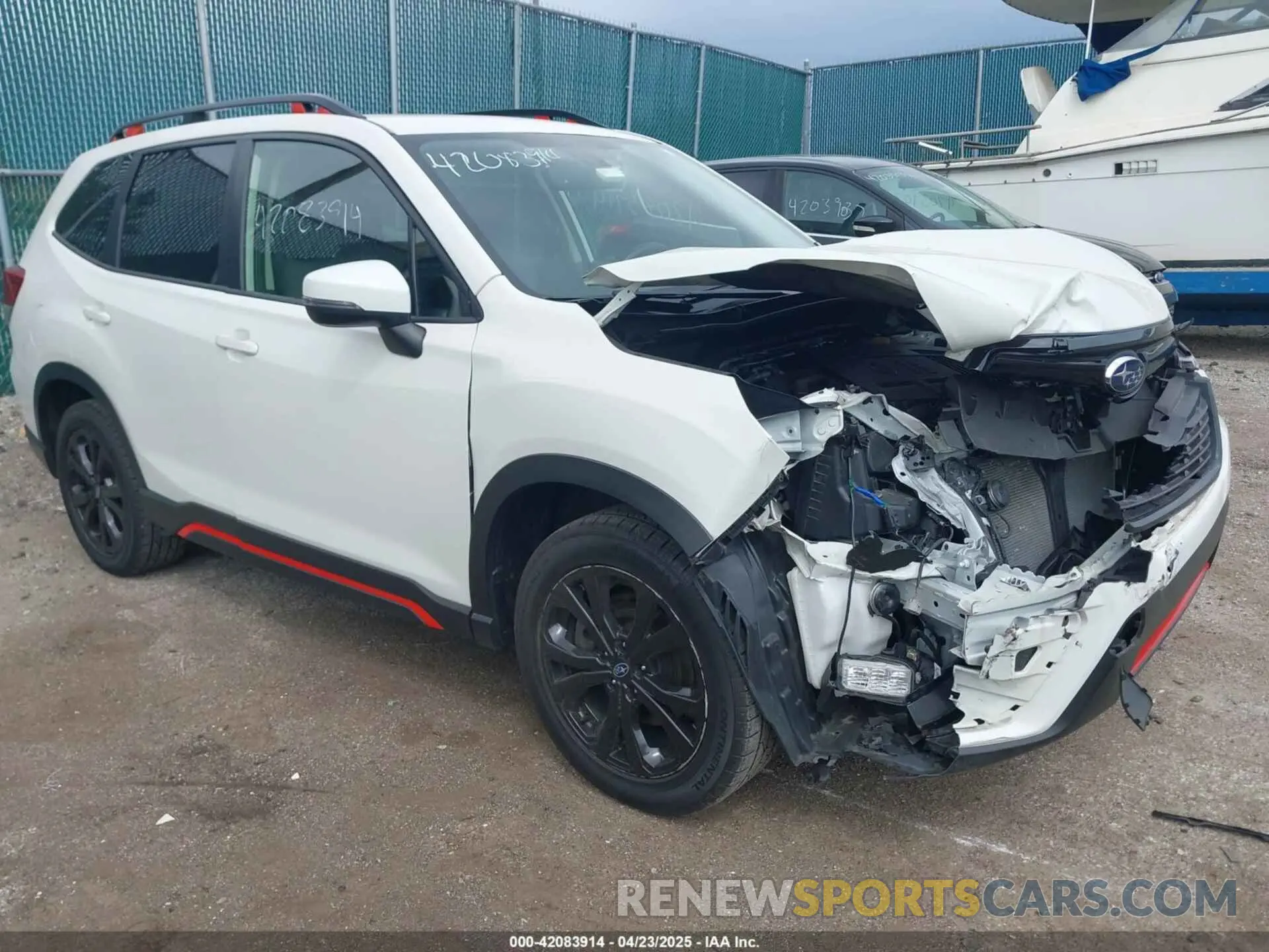 1 fotografías del automóvil dañado JF2SKAMC1LH490467 SUBARU FORESTER 2020