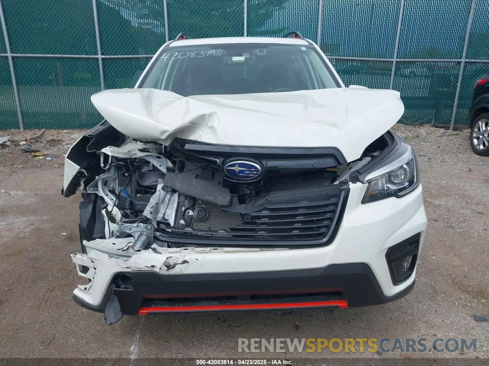 12 fotografías del automóvil dañado JF2SKAMC1LH490467 SUBARU FORESTER 2020