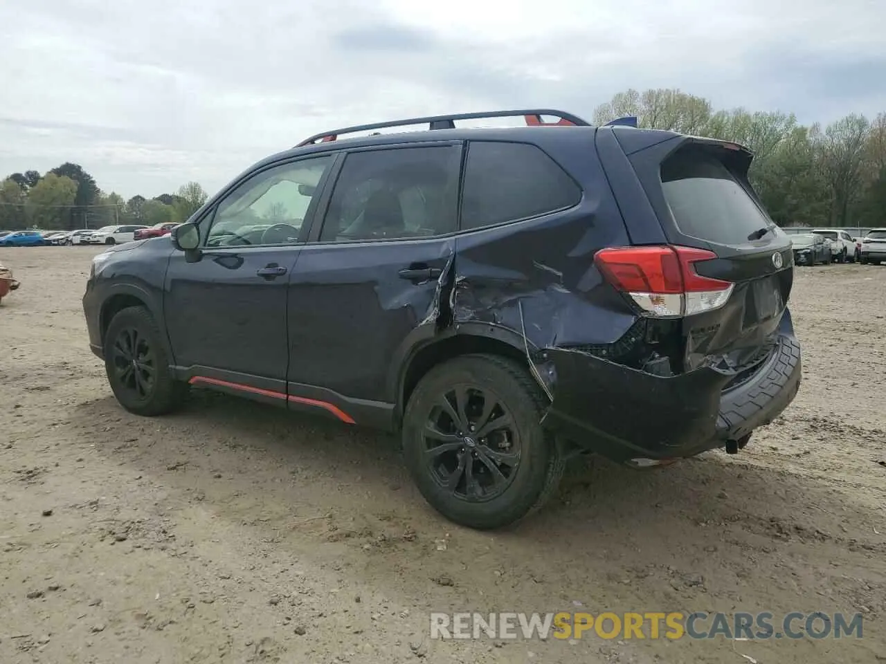 2 fotografías del automóvil dañado JF2SKAMC1LH531938 SUBARU FORESTER 2020