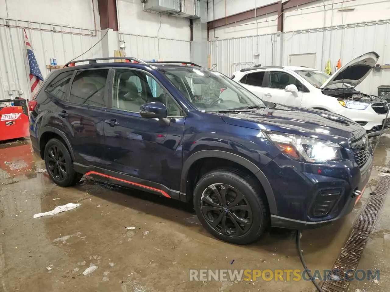 4 fotografías del automóvil dañado JF2SKAMC5LH529691 SUBARU FORESTER 2020