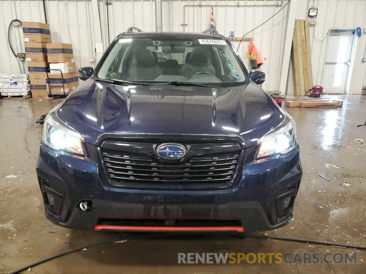 5 fotografías del automóvil dañado JF2SKAMC5LH529691 SUBARU FORESTER 2020