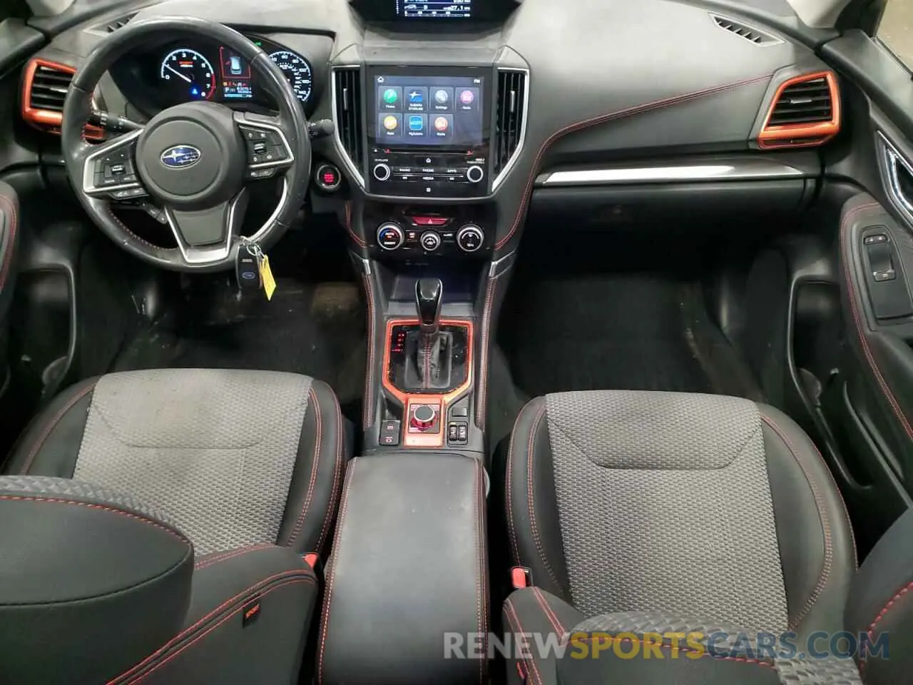 8 fotografías del automóvil dañado JF2SKAMC5LH529691 SUBARU FORESTER 2020