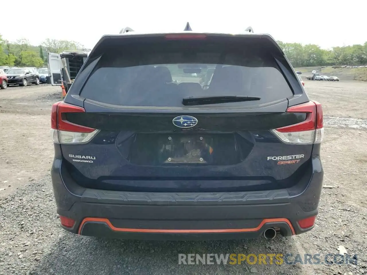 6 fotografías del automóvil dañado JF2SKAMCXLH502096 SUBARU FORESTER 2020