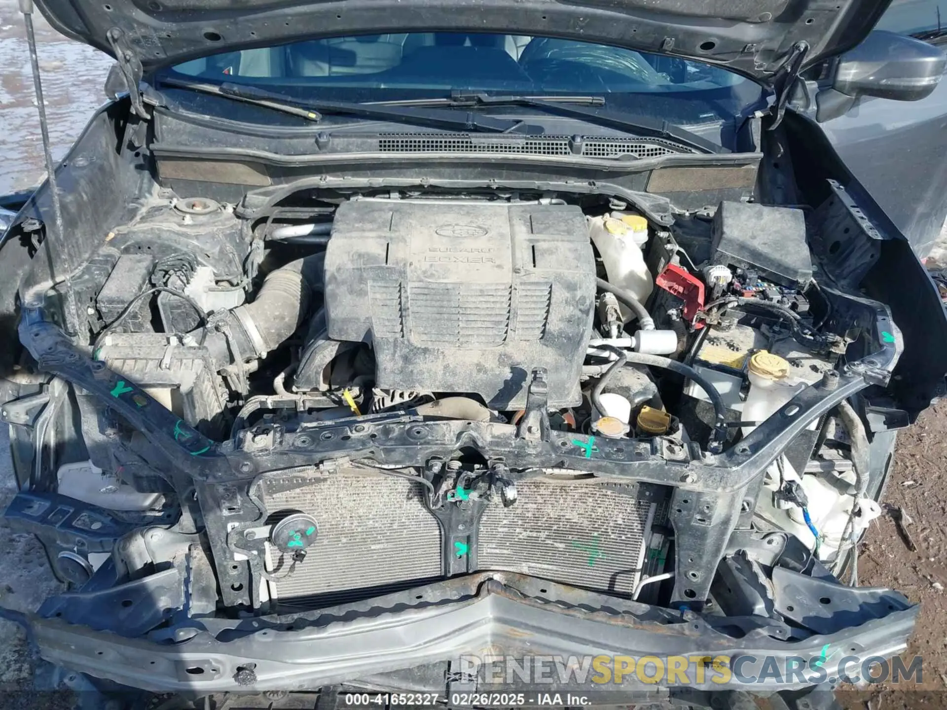 10 fotografías del automóvil dañado JF2SKARC0LH424677 SUBARU FORESTER 2020