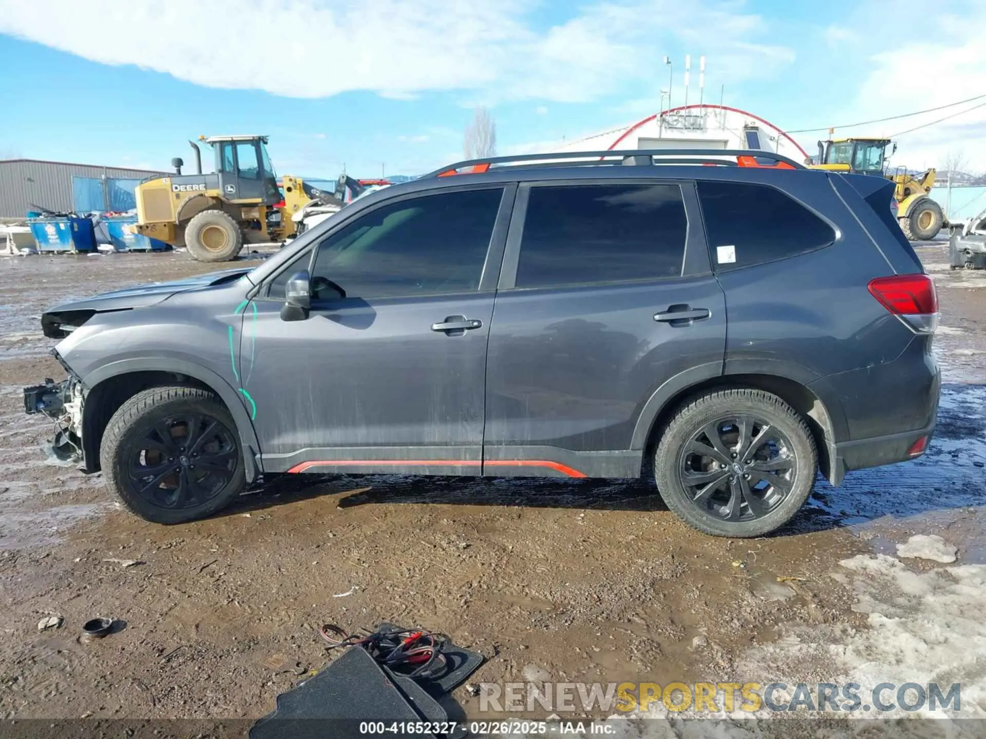 15 fotografías del automóvil dañado JF2SKARC0LH424677 SUBARU FORESTER 2020