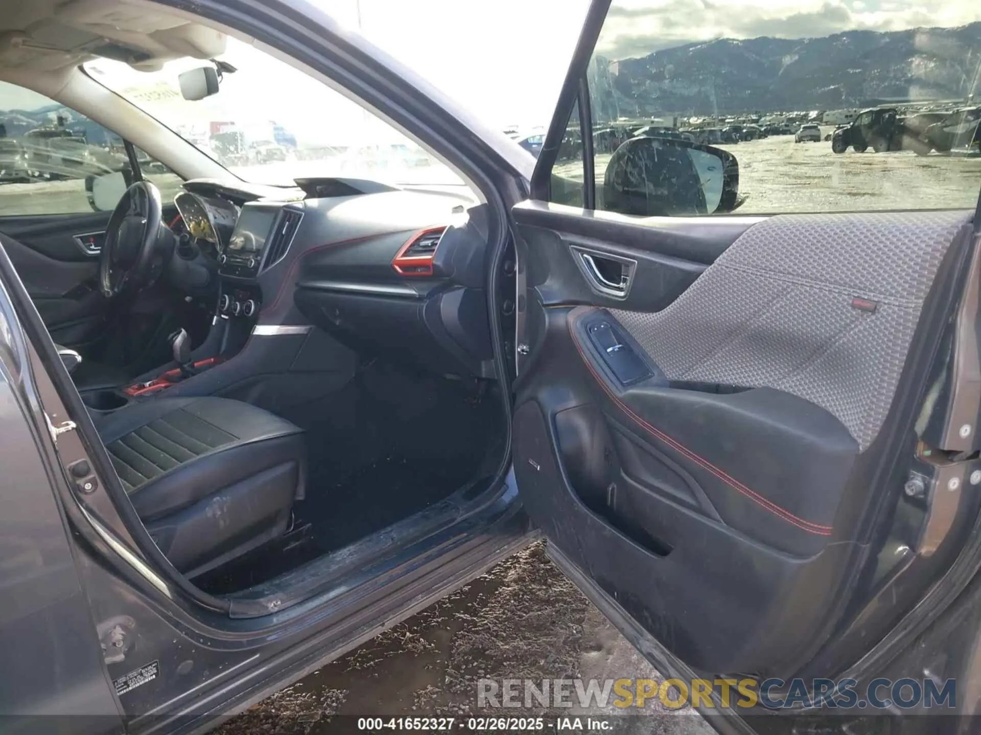 5 fotografías del automóvil dañado JF2SKARC0LH424677 SUBARU FORESTER 2020