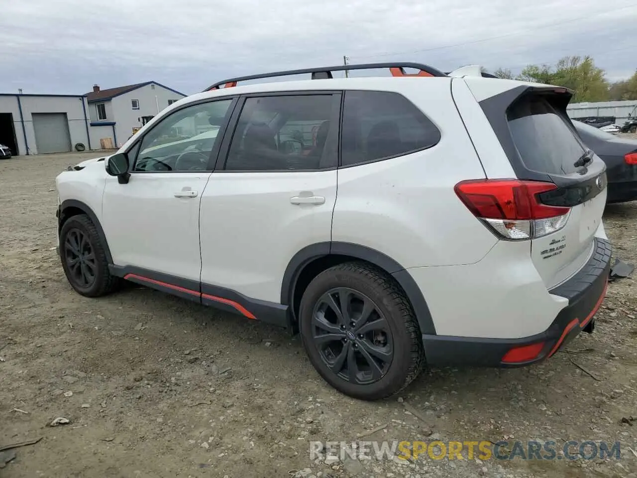 2 fotografías del automóvil dañado JF2SKARC0LH535729 SUBARU FORESTER 2020