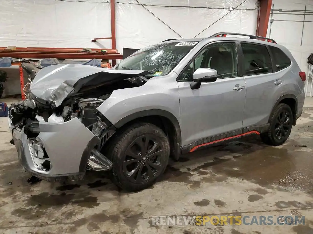 1 fotografías del automóvil dañado JF2SKARC0LH563109 SUBARU FORESTER 2020