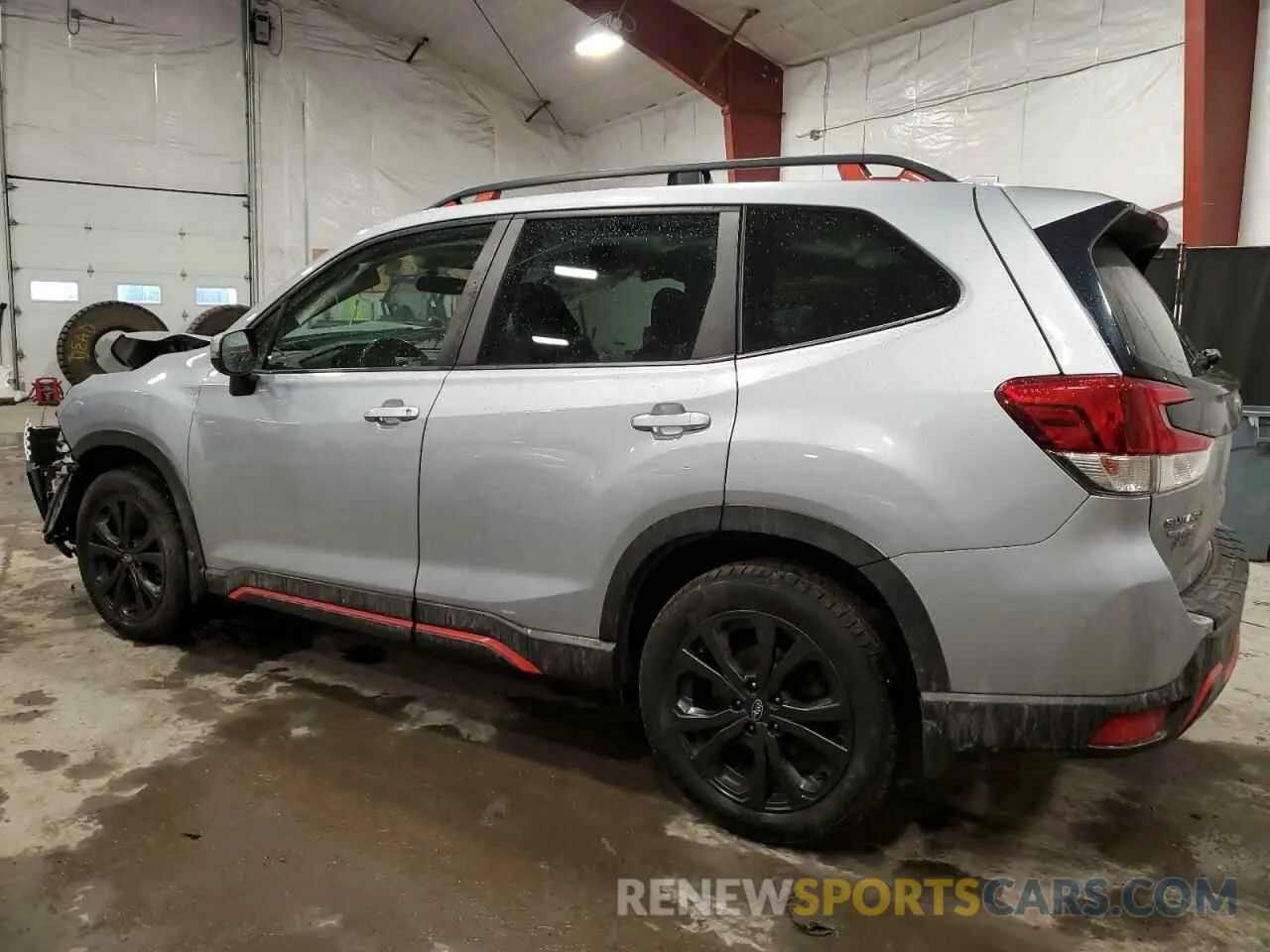 2 fotografías del automóvil dañado JF2SKARC0LH563109 SUBARU FORESTER 2020