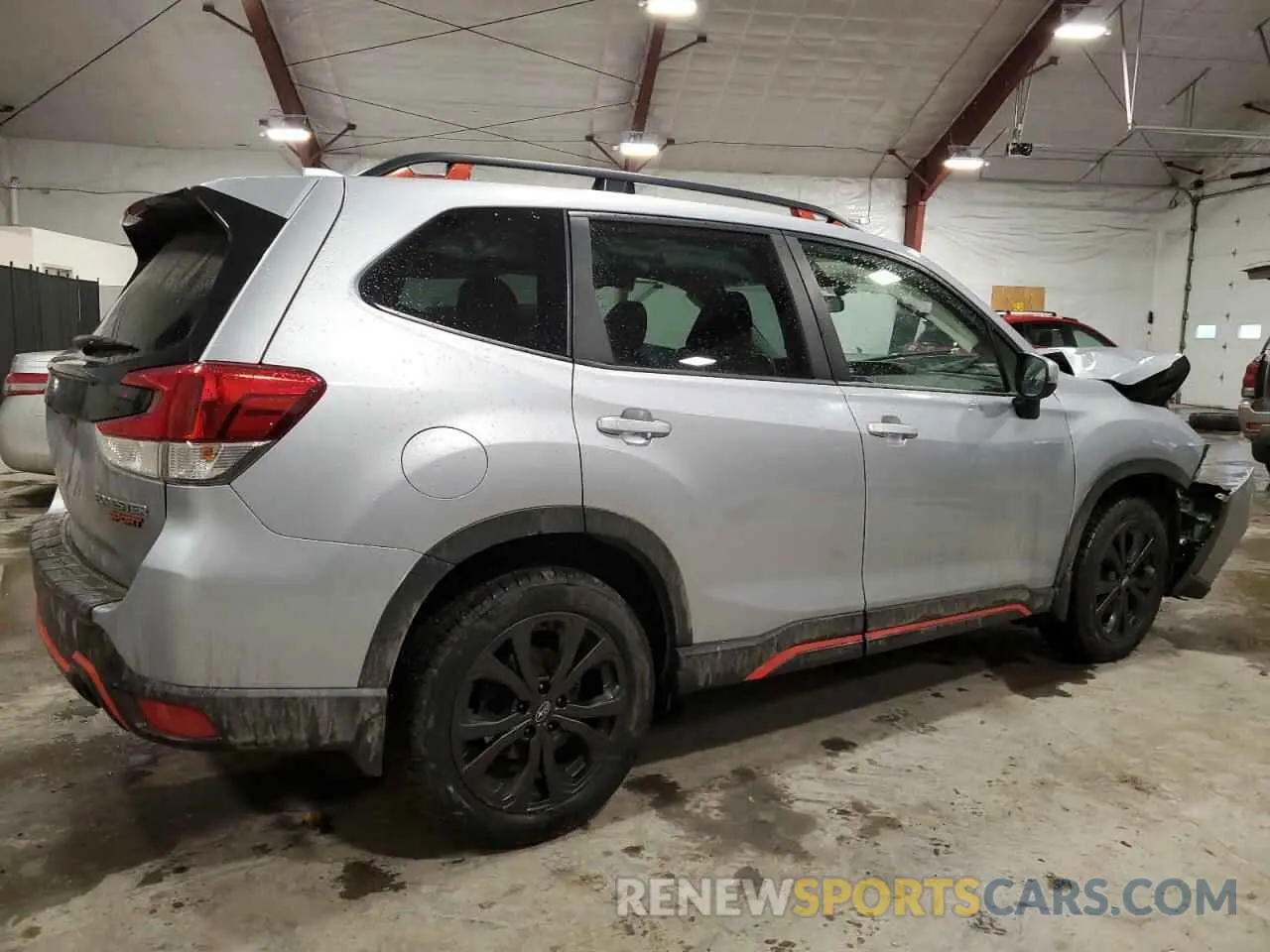 3 fotografías del automóvil dañado JF2SKARC0LH563109 SUBARU FORESTER 2020
