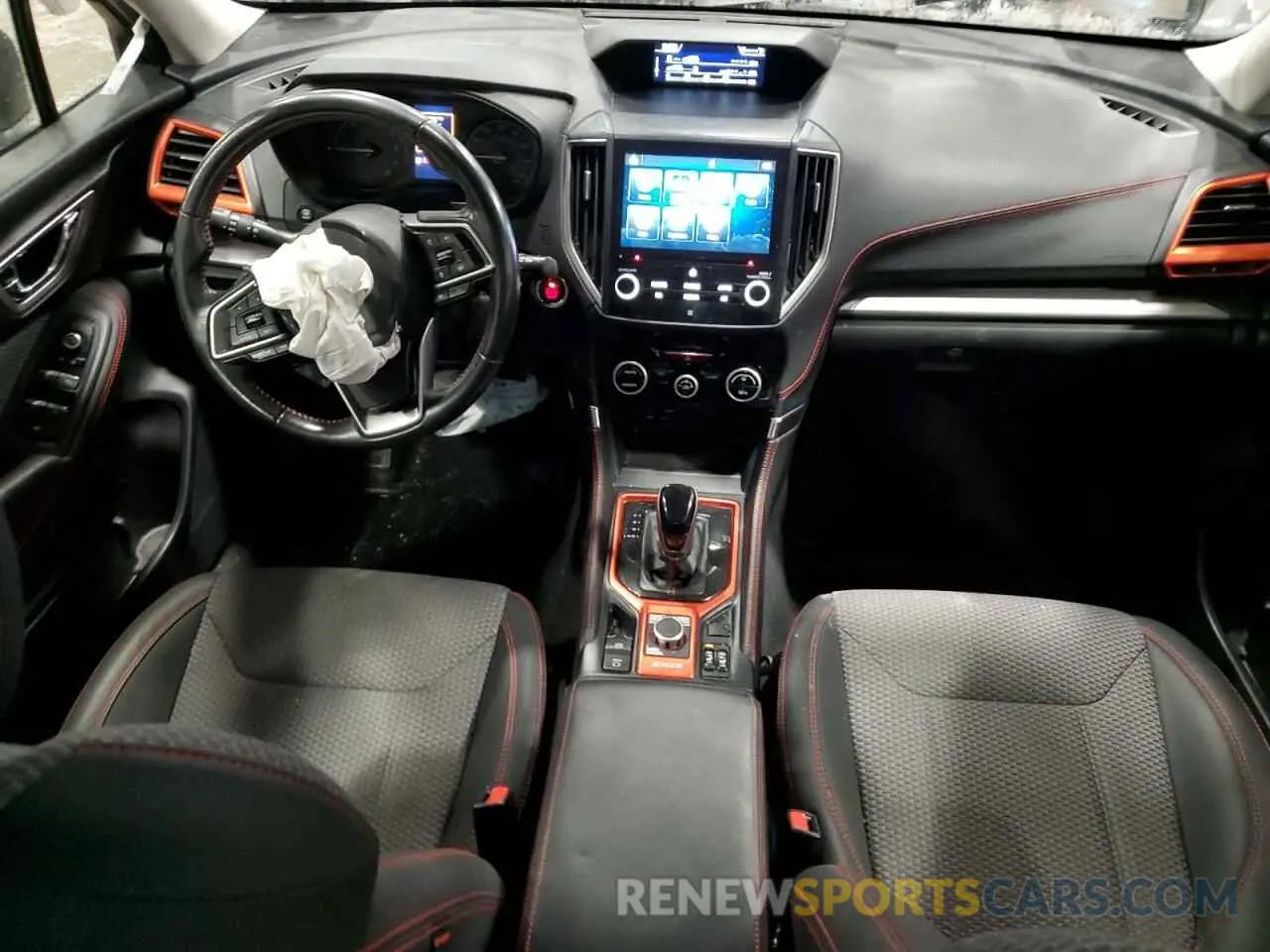 8 fotografías del automóvil dañado JF2SKARC0LH563109 SUBARU FORESTER 2020