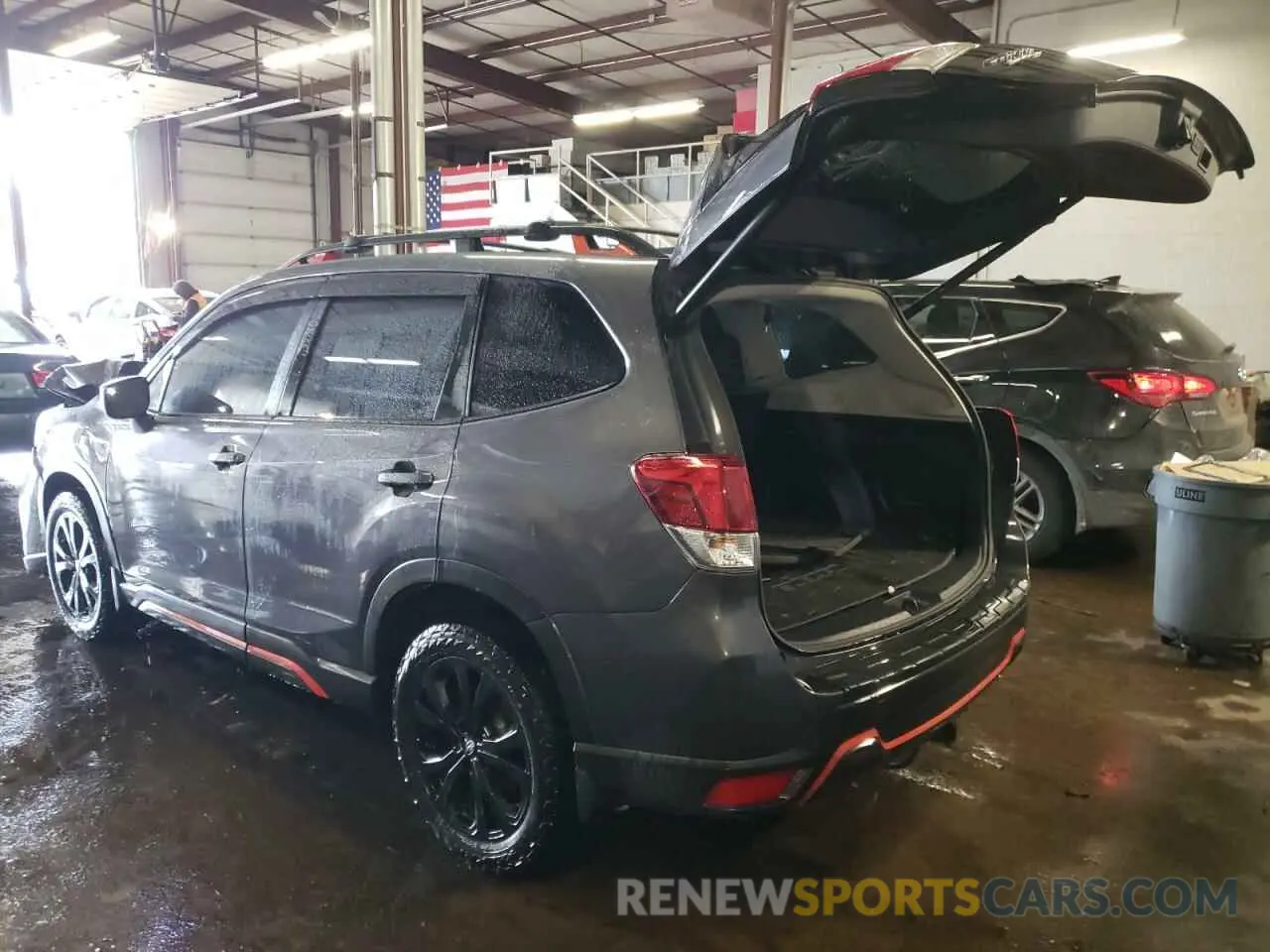2 fotografías del automóvil dañado JF2SKARC2LH410201 SUBARU FORESTER 2020