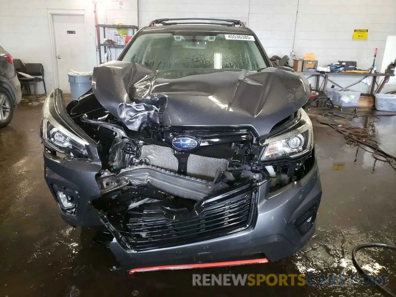 5 fotografías del automóvil dañado JF2SKARC2LH410201 SUBARU FORESTER 2020