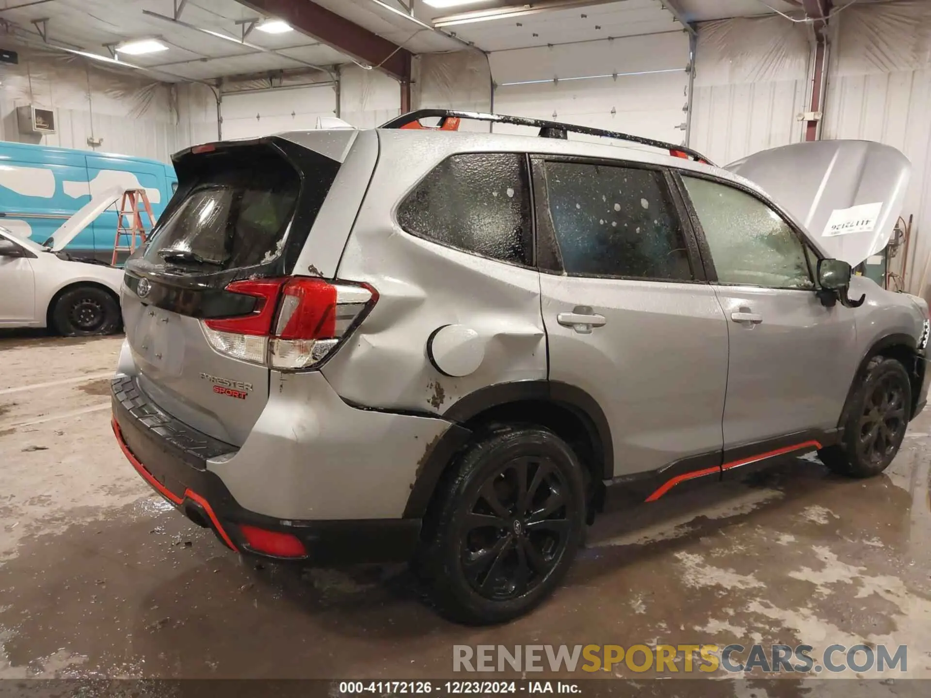 6 fotografías del automóvil dañado JF2SKARC2LH466526 SUBARU FORESTER 2020
