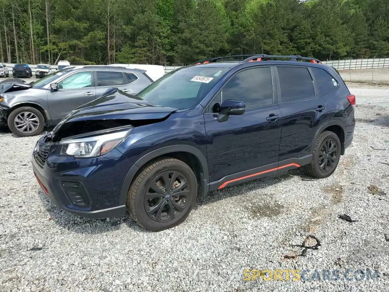 1 fotografías del automóvil dañado JF2SKARC2LH498599 SUBARU FORESTER 2020