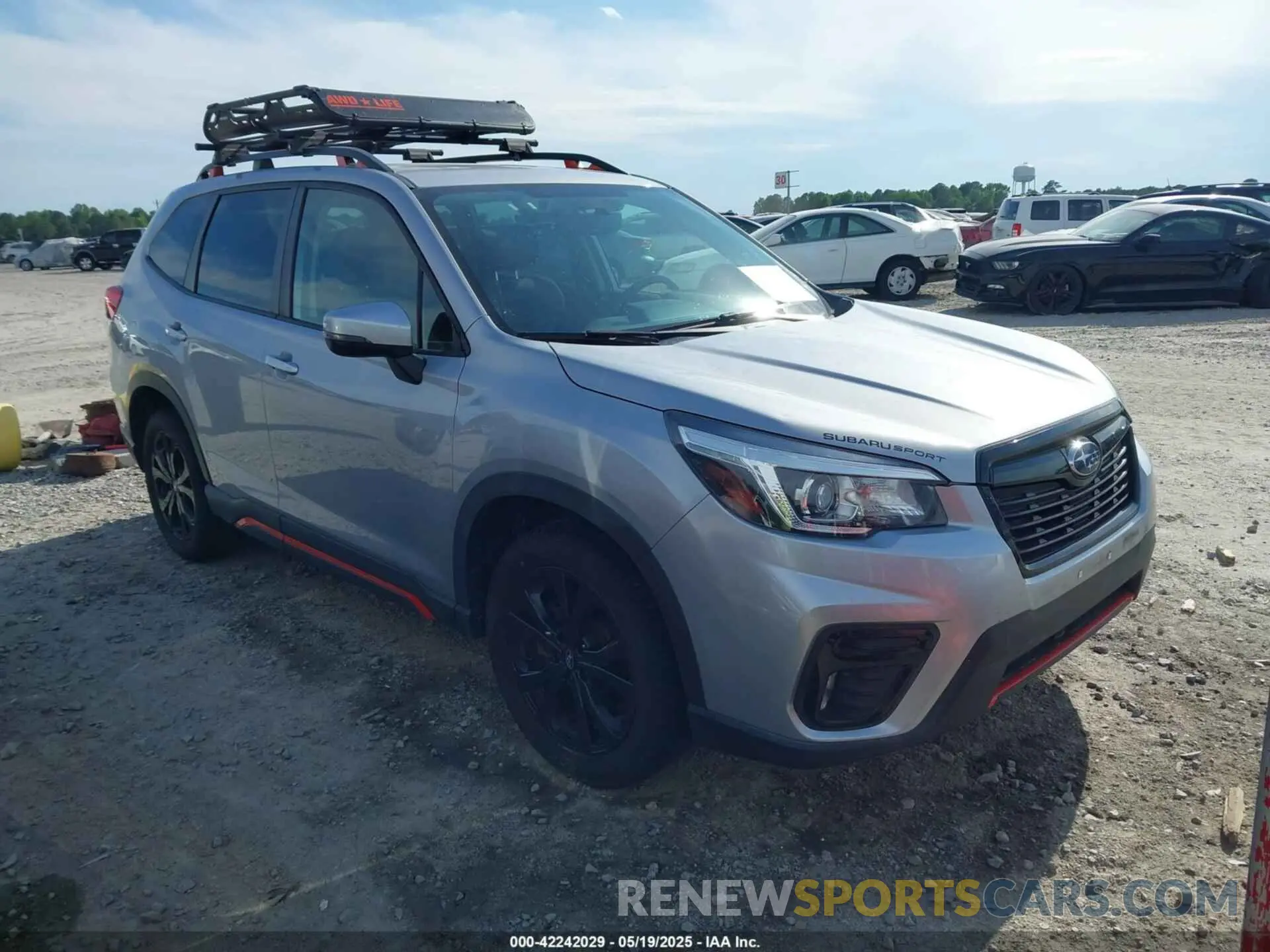 1 fotografías del automóvil dañado JF2SKARC3LH503521 SUBARU FORESTER 2020
