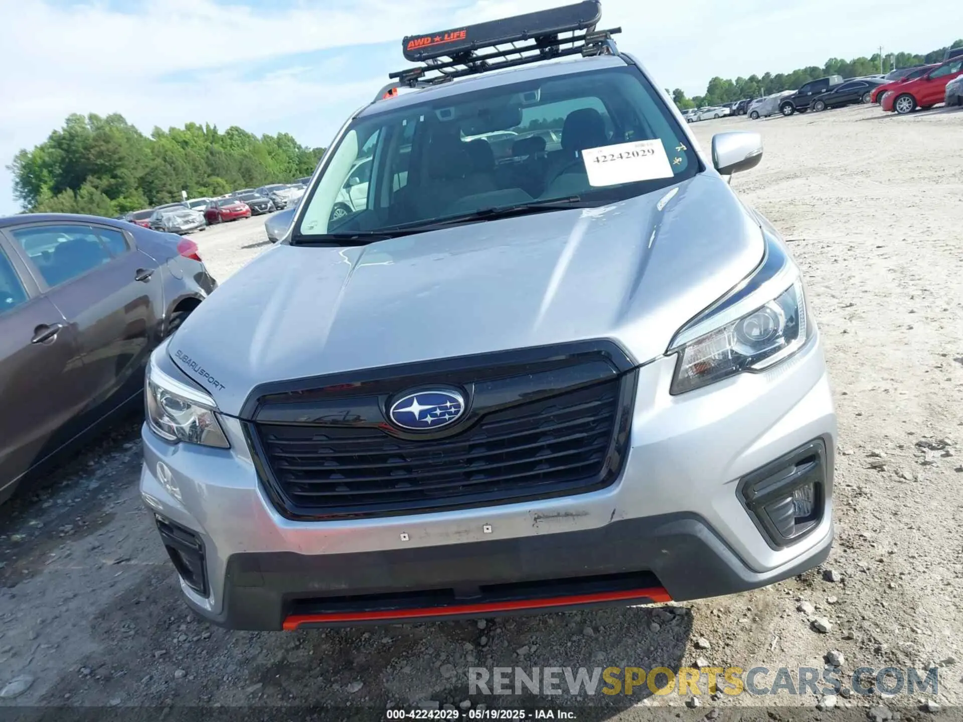 12 fotografías del automóvil dañado JF2SKARC3LH503521 SUBARU FORESTER 2020
