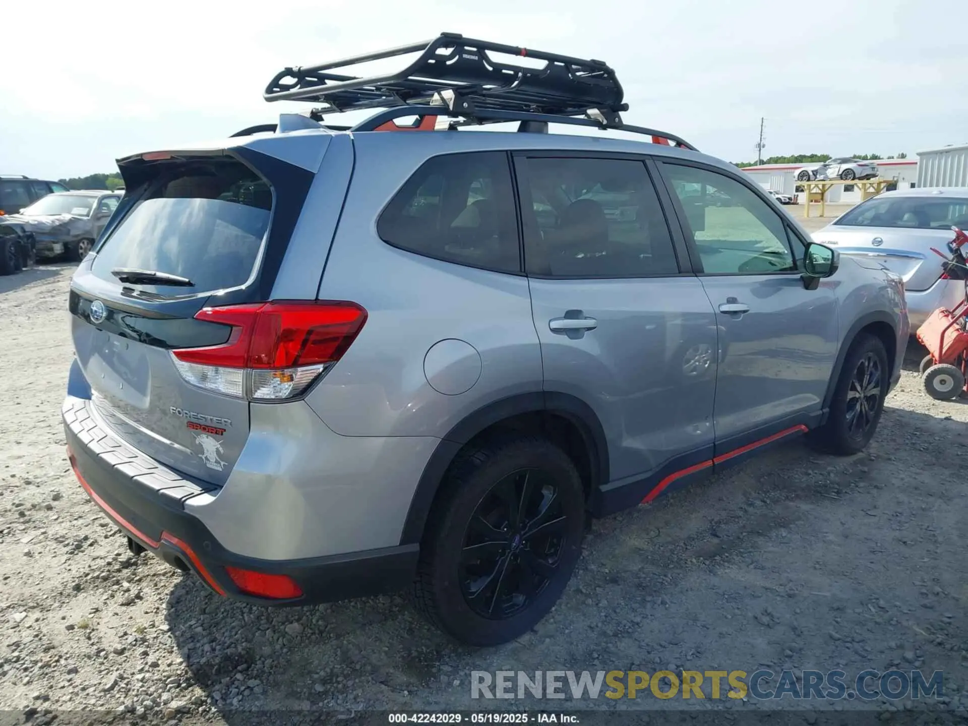4 fotografías del automóvil dañado JF2SKARC3LH503521 SUBARU FORESTER 2020
