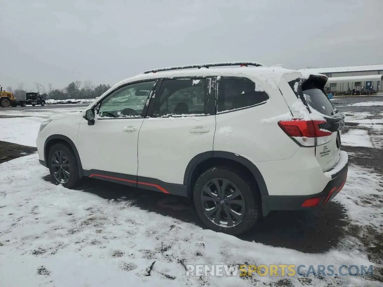 2 fotografías del automóvil dañado JF2SKARC3LH604915 SUBARU FORESTER 2020