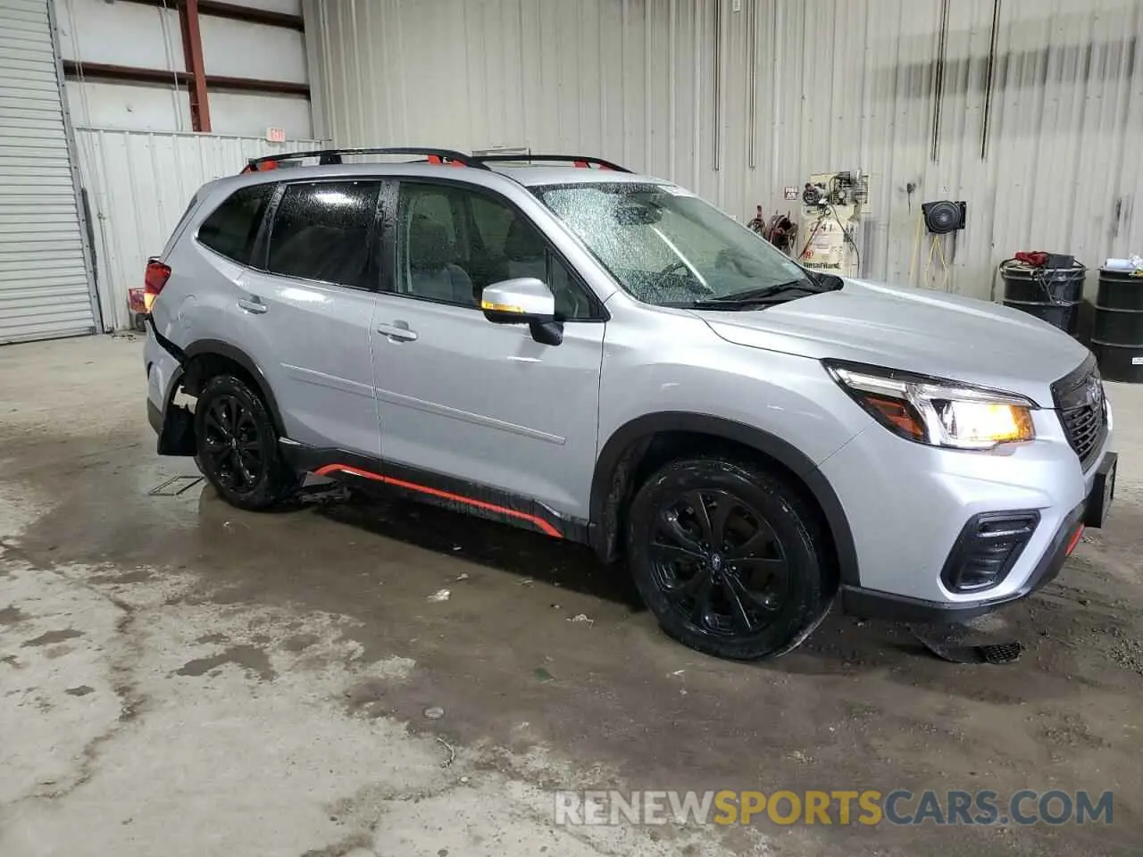 4 fotografías del automóvil dañado JF2SKARC4LH586764 SUBARU FORESTER 2020