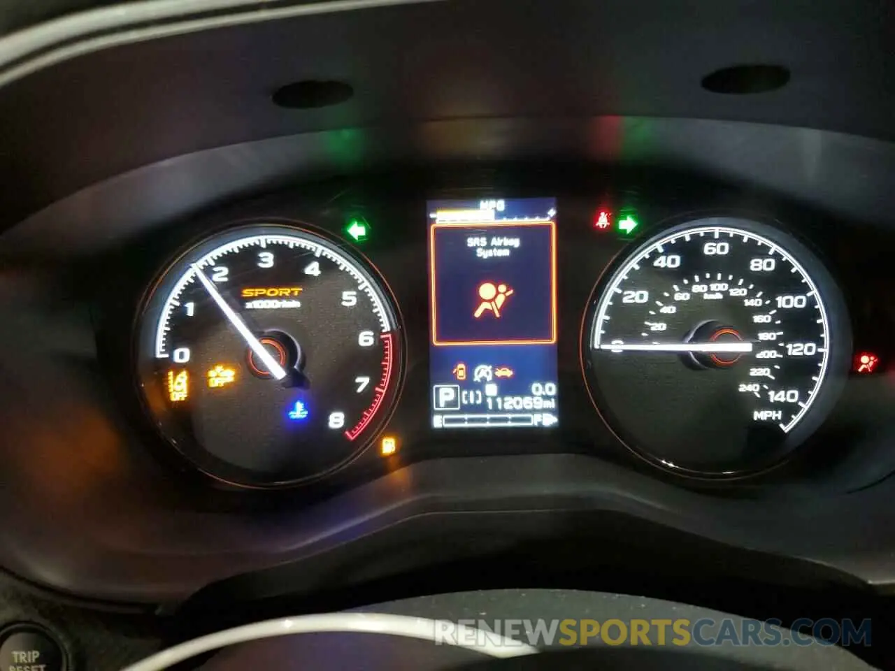 9 fotografías del automóvil dañado JF2SKARC4LH586764 SUBARU FORESTER 2020