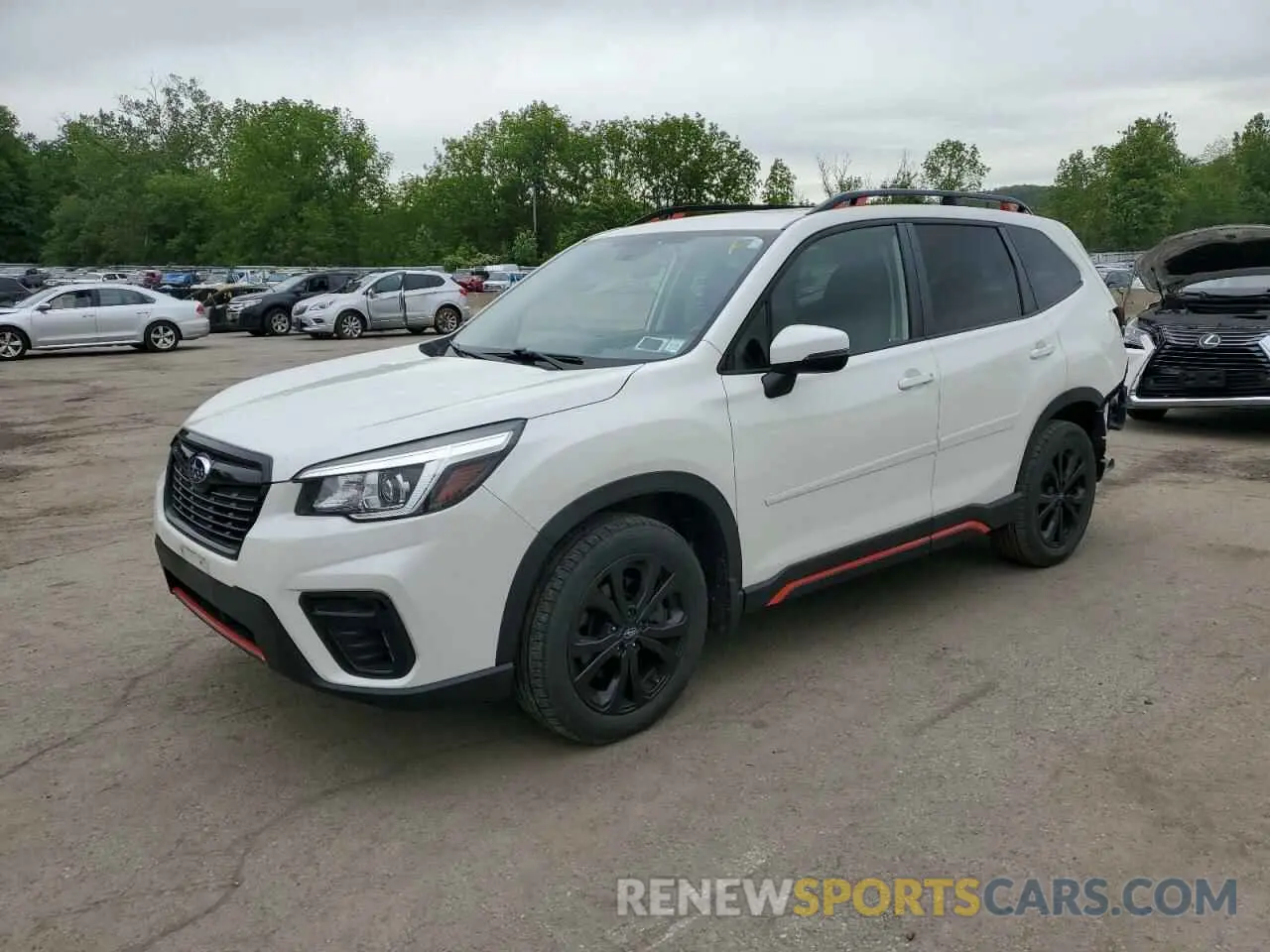 1 fotografías del automóvil dañado JF2SKARC5LH428286 SUBARU FORESTER 2020
