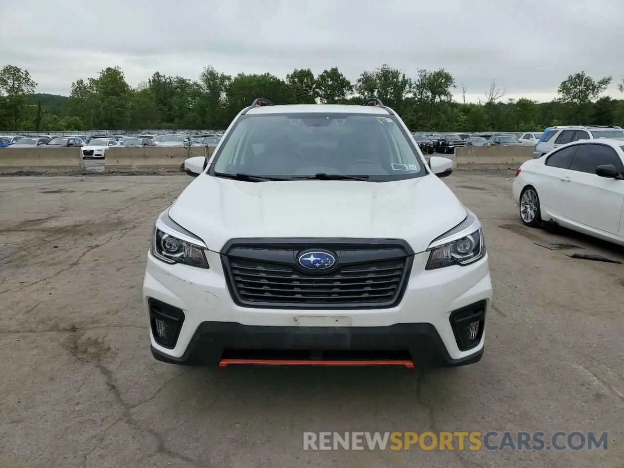 5 fotografías del automóvil dañado JF2SKARC5LH428286 SUBARU FORESTER 2020