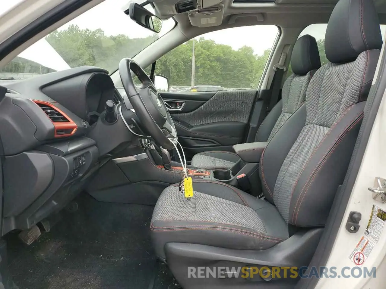 7 fotografías del automóvil dañado JF2SKARC5LH428286 SUBARU FORESTER 2020