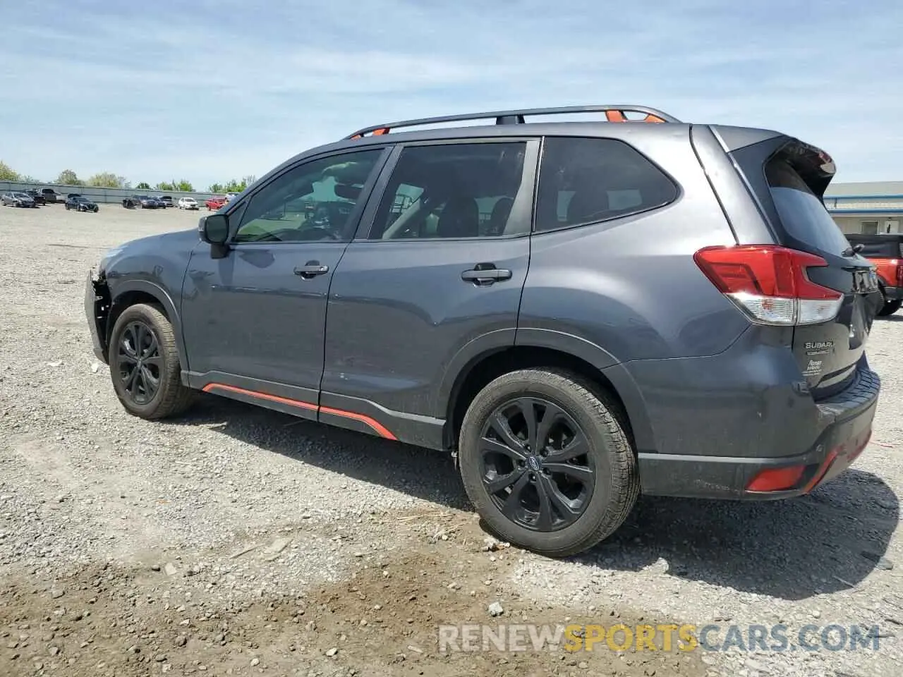 2 fotografías del automóvil dañado JF2SKARC5LH451972 SUBARU FORESTER 2020