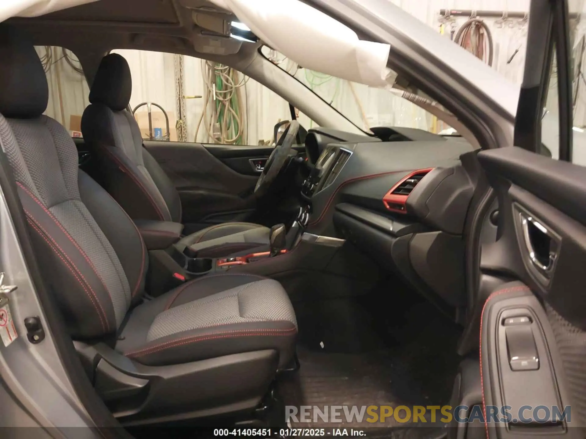 5 fotografías del automóvil dañado JF2SKARC6LH496404 SUBARU FORESTER 2020