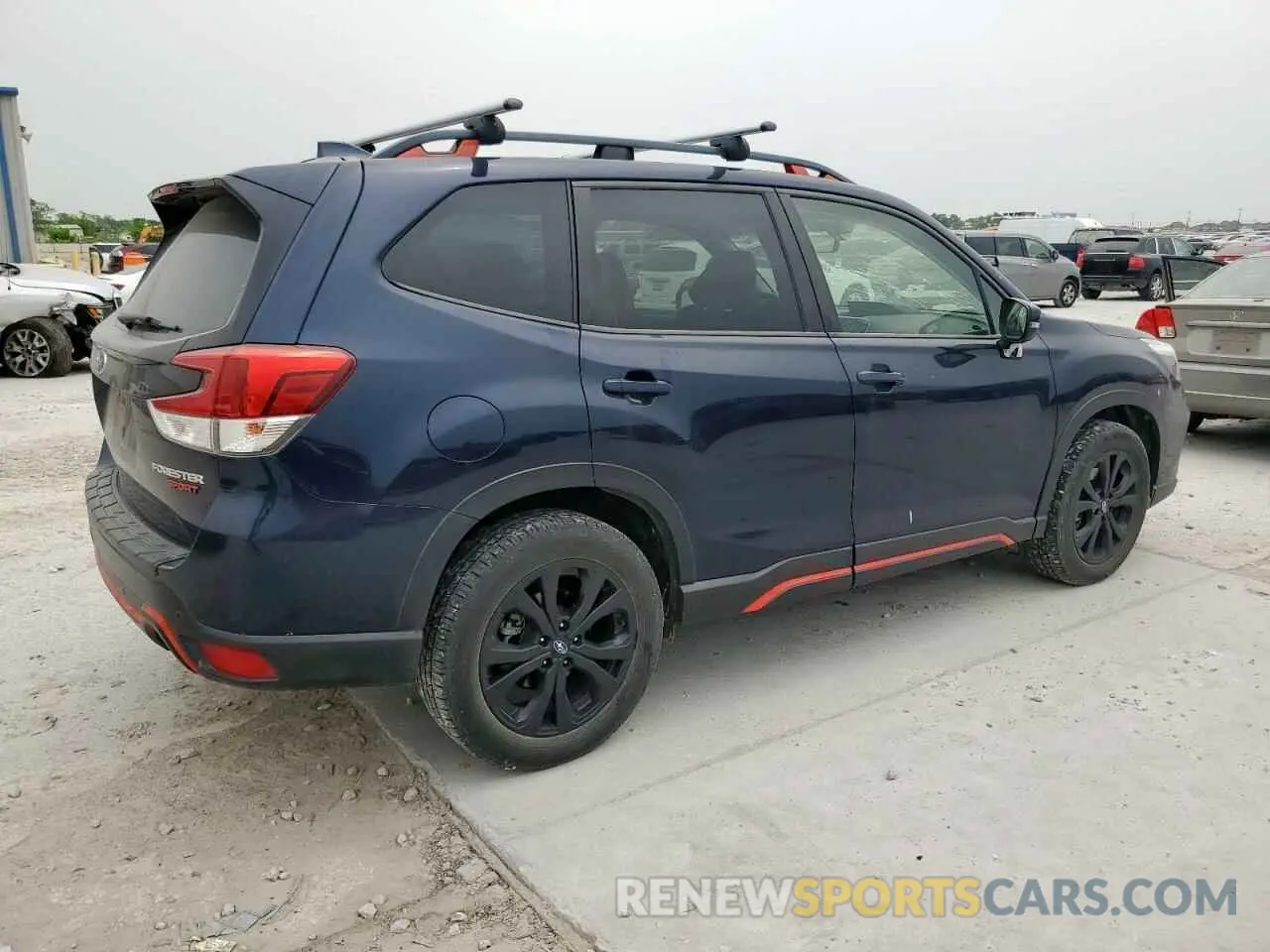 3 fotografías del automóvil dañado JF2SKARC6LH566161 SUBARU FORESTER 2020