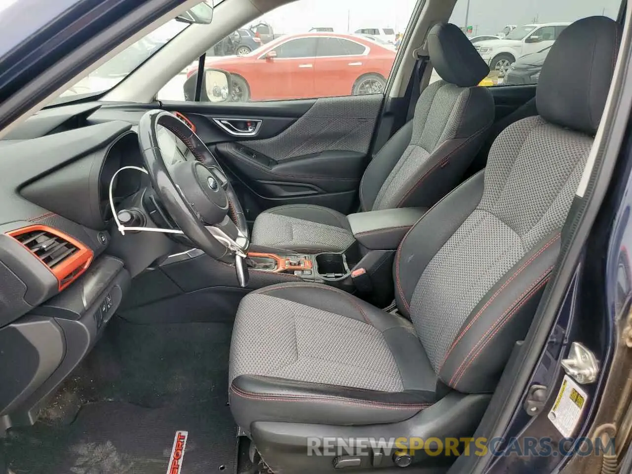 7 fotografías del automóvil dañado JF2SKARC6LH566161 SUBARU FORESTER 2020