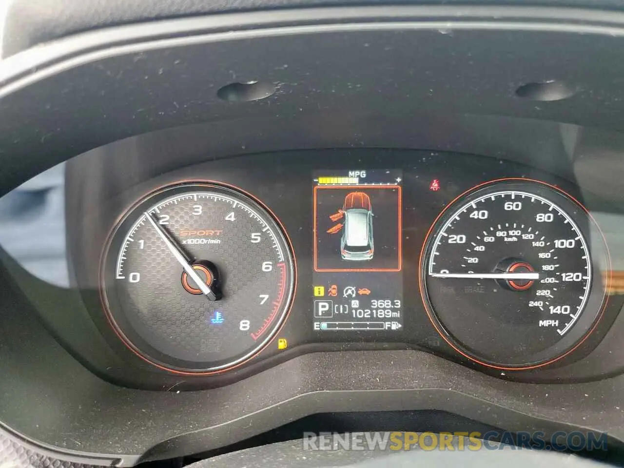 9 fotografías del automóvil dañado JF2SKARC6LH566161 SUBARU FORESTER 2020