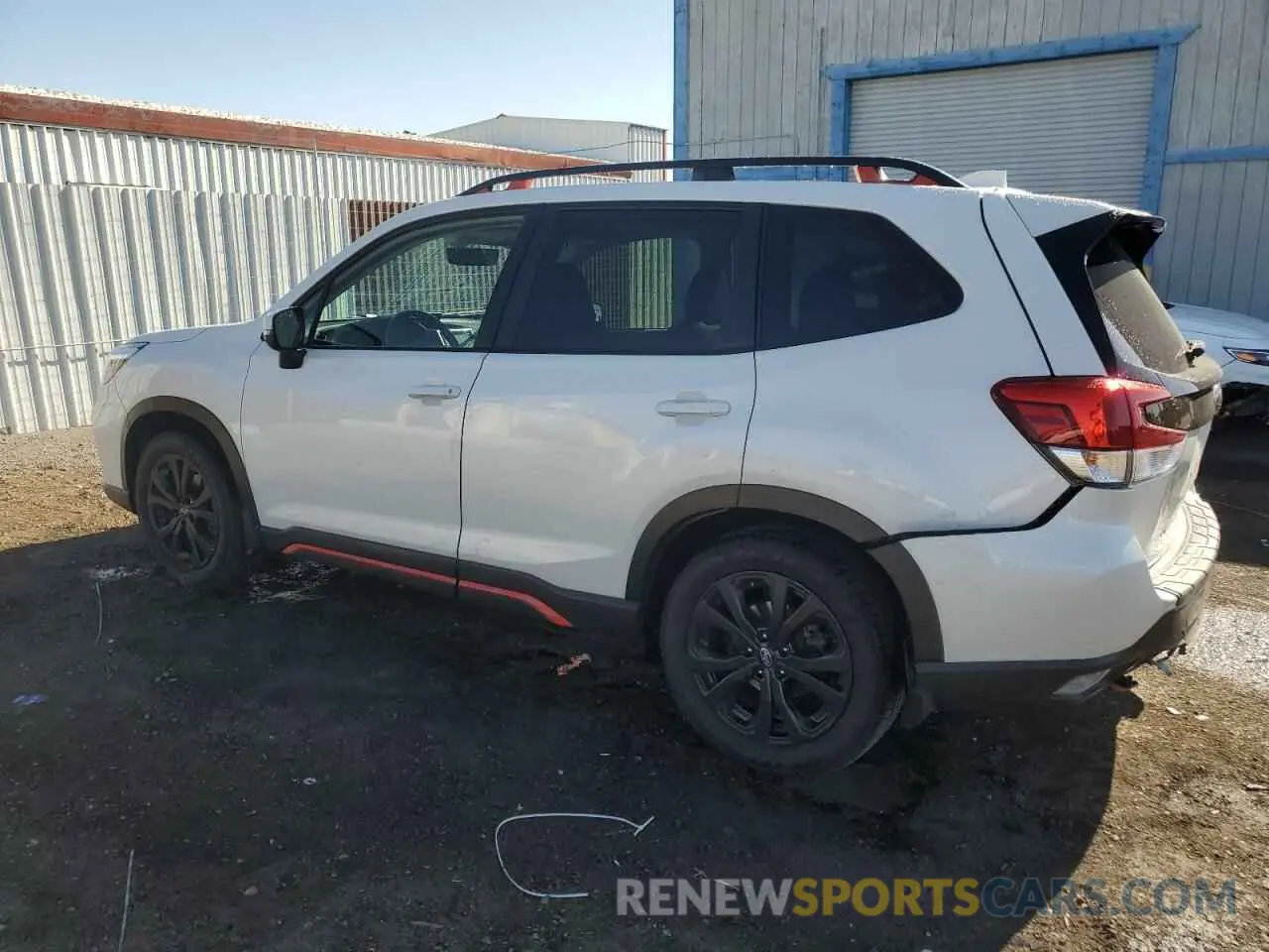 2 fotografías del automóvil dañado JF2SKARC7LH429651 SUBARU FORESTER 2020