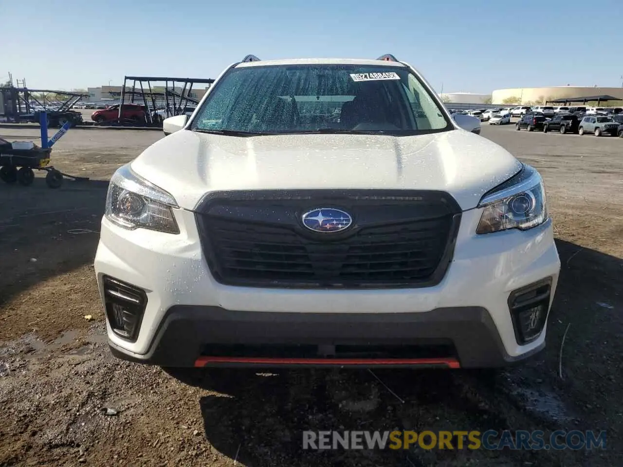 5 fotografías del automóvil dañado JF2SKARC7LH429651 SUBARU FORESTER 2020