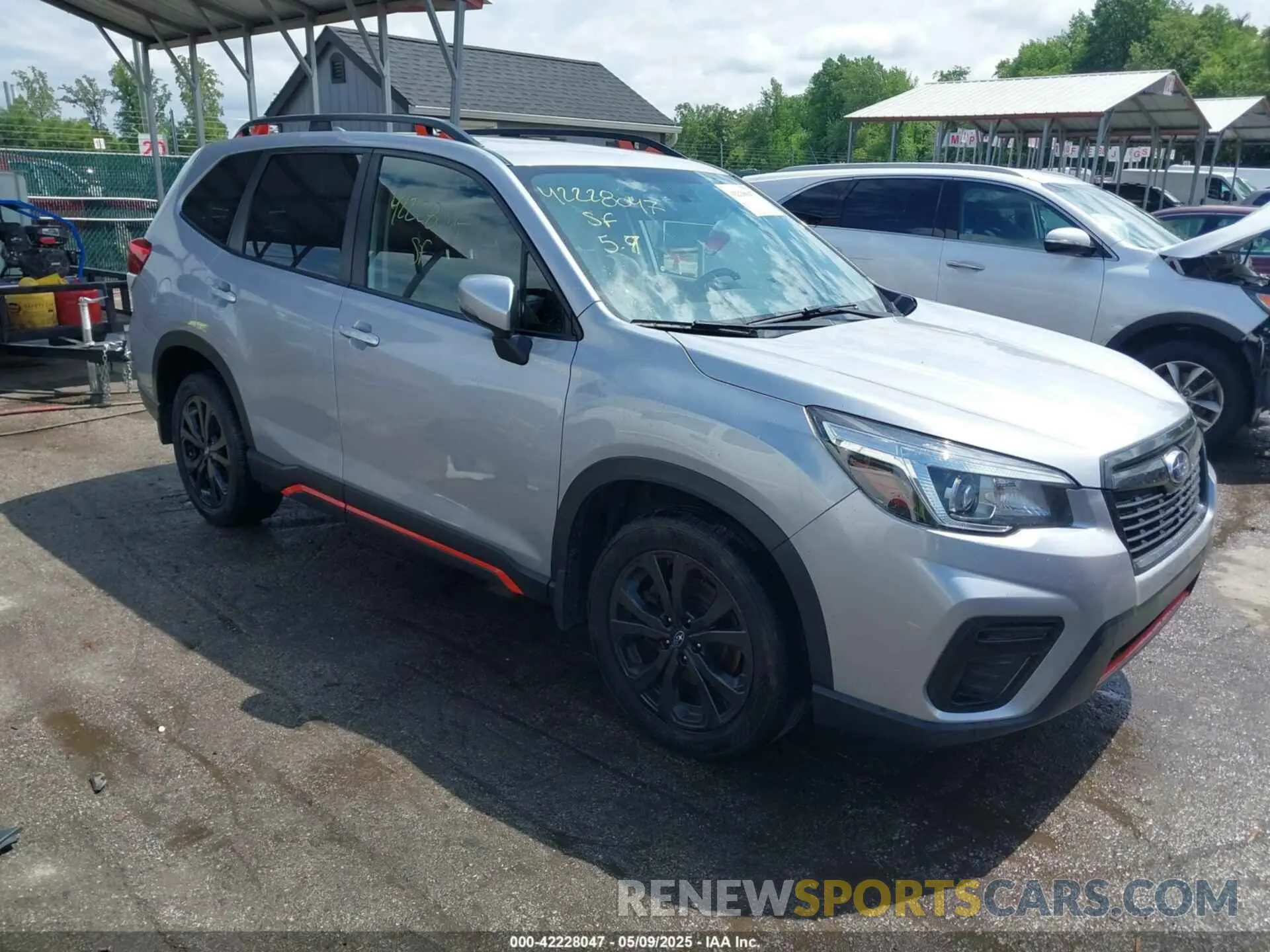 1 fotografías del automóvil dañado JF2SKARC8LH428900 SUBARU FORESTER 2020