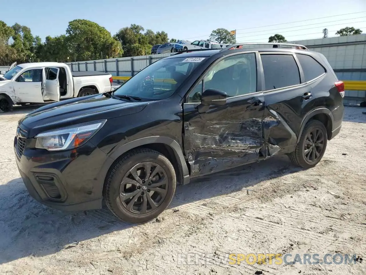 1 fotografías del automóvil dañado JF2SKARC8LH454459 SUBARU FORESTER 2020