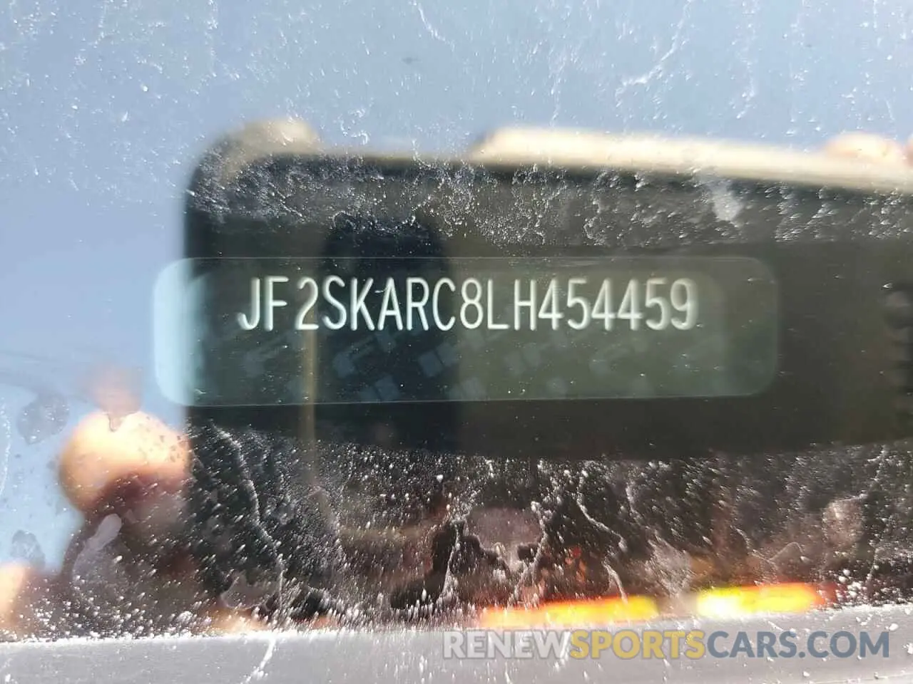 15 fotografías del automóvil dañado JF2SKARC8LH454459 SUBARU FORESTER 2020