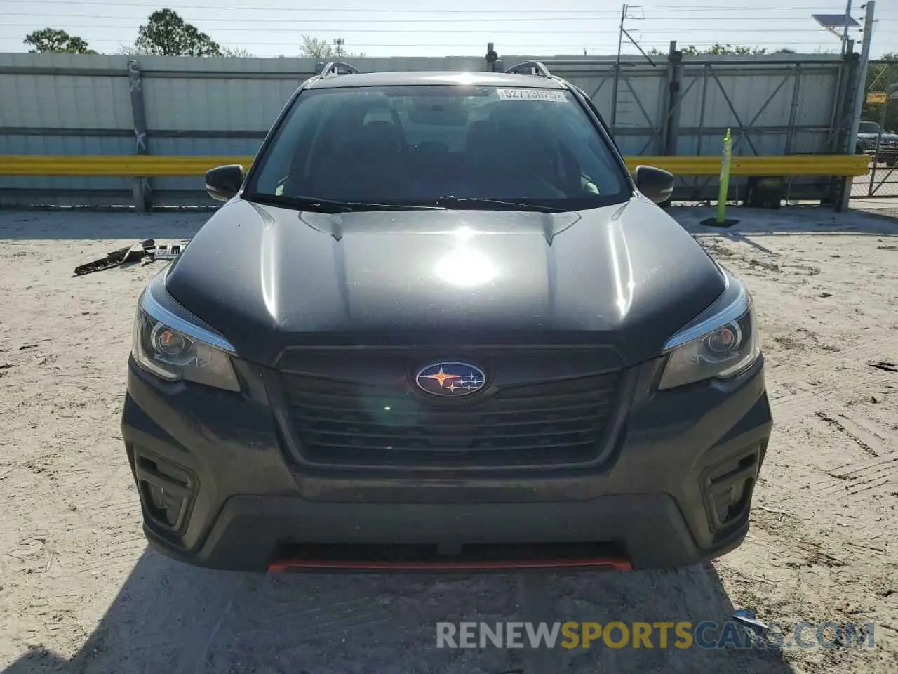 5 fotografías del automóvil dañado JF2SKARC8LH454459 SUBARU FORESTER 2020
