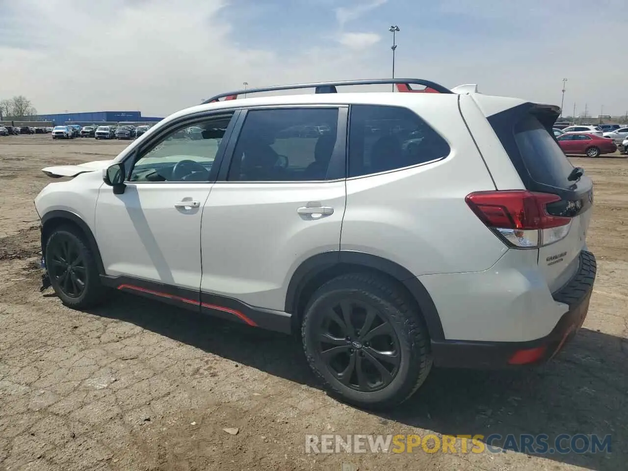 2 fotografías del automóvil dañado JF2SKARC8LH516345 SUBARU FORESTER 2020