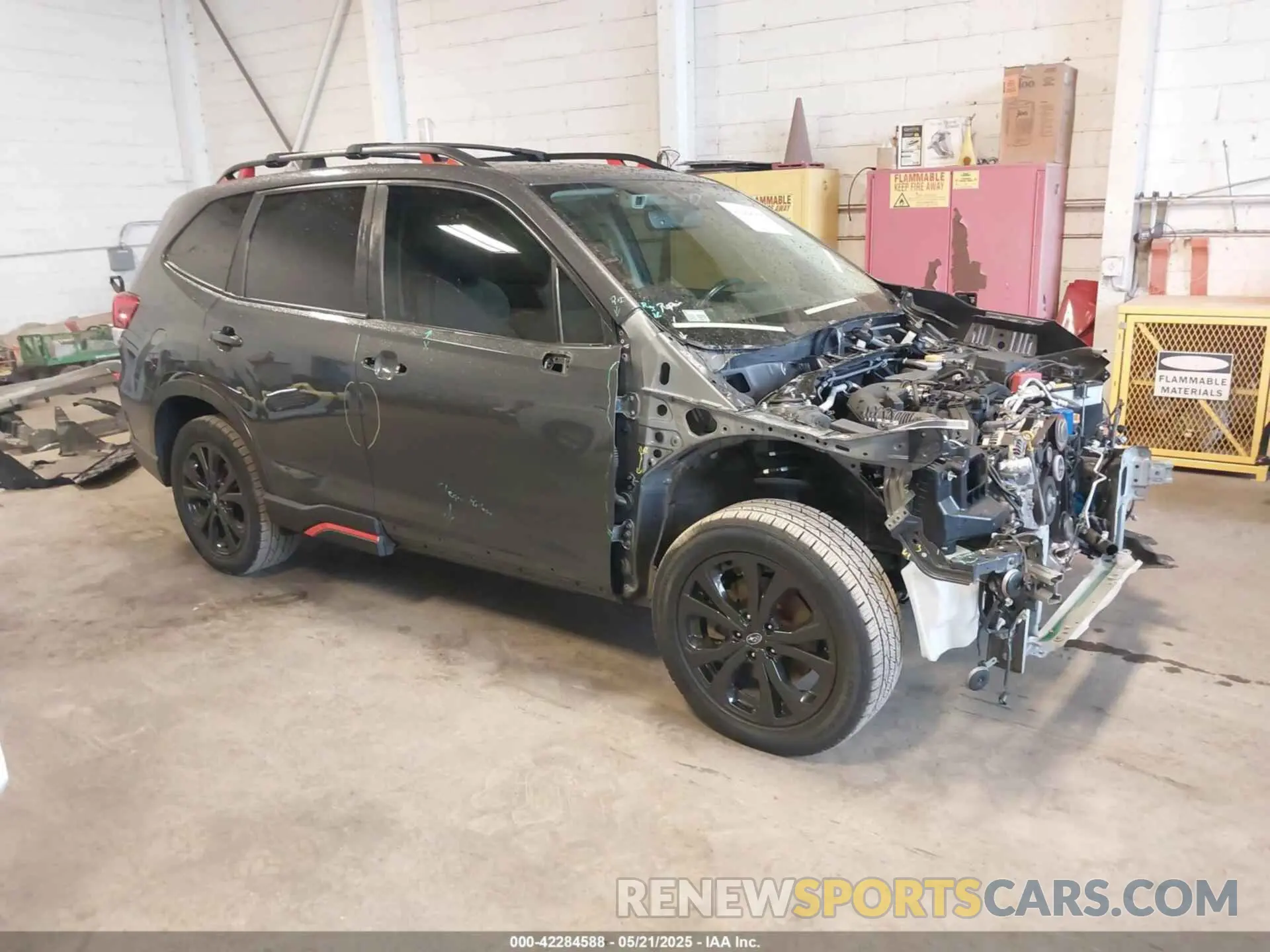 1 fotografías del automóvil dañado JF2SKARC8LH603680 SUBARU FORESTER 2020