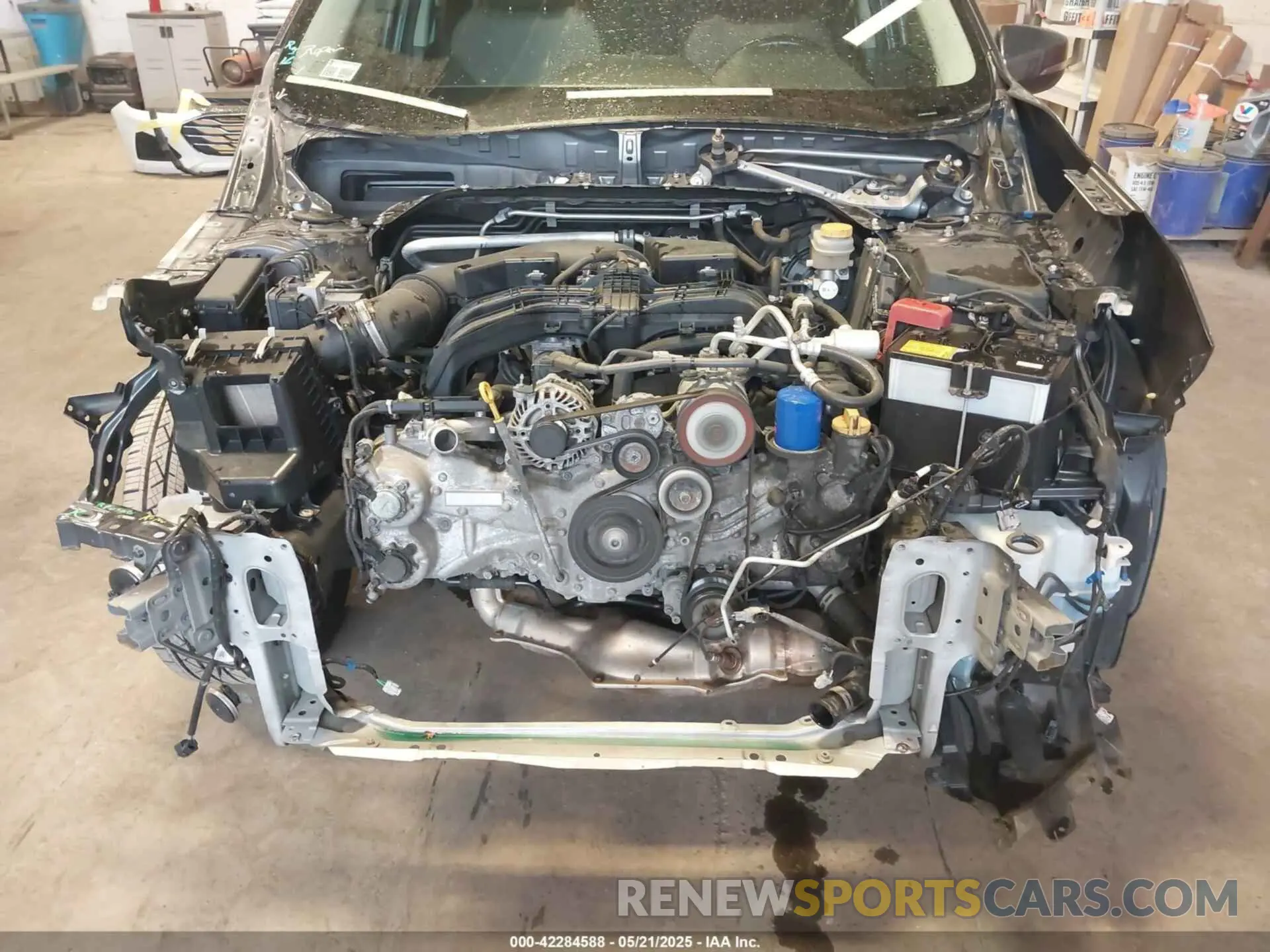 6 fotografías del automóvil dañado JF2SKARC8LH603680 SUBARU FORESTER 2020
