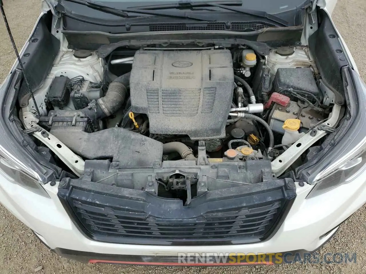 12 fotografías del automóvil dañado JF2SKARC8LH606112 SUBARU FORESTER 2020